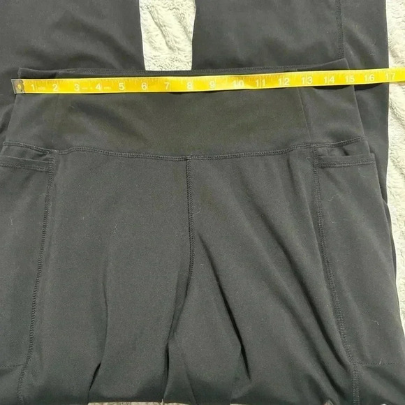 LIVI Black High Rise Flare Leggings - Picture 7 of 7